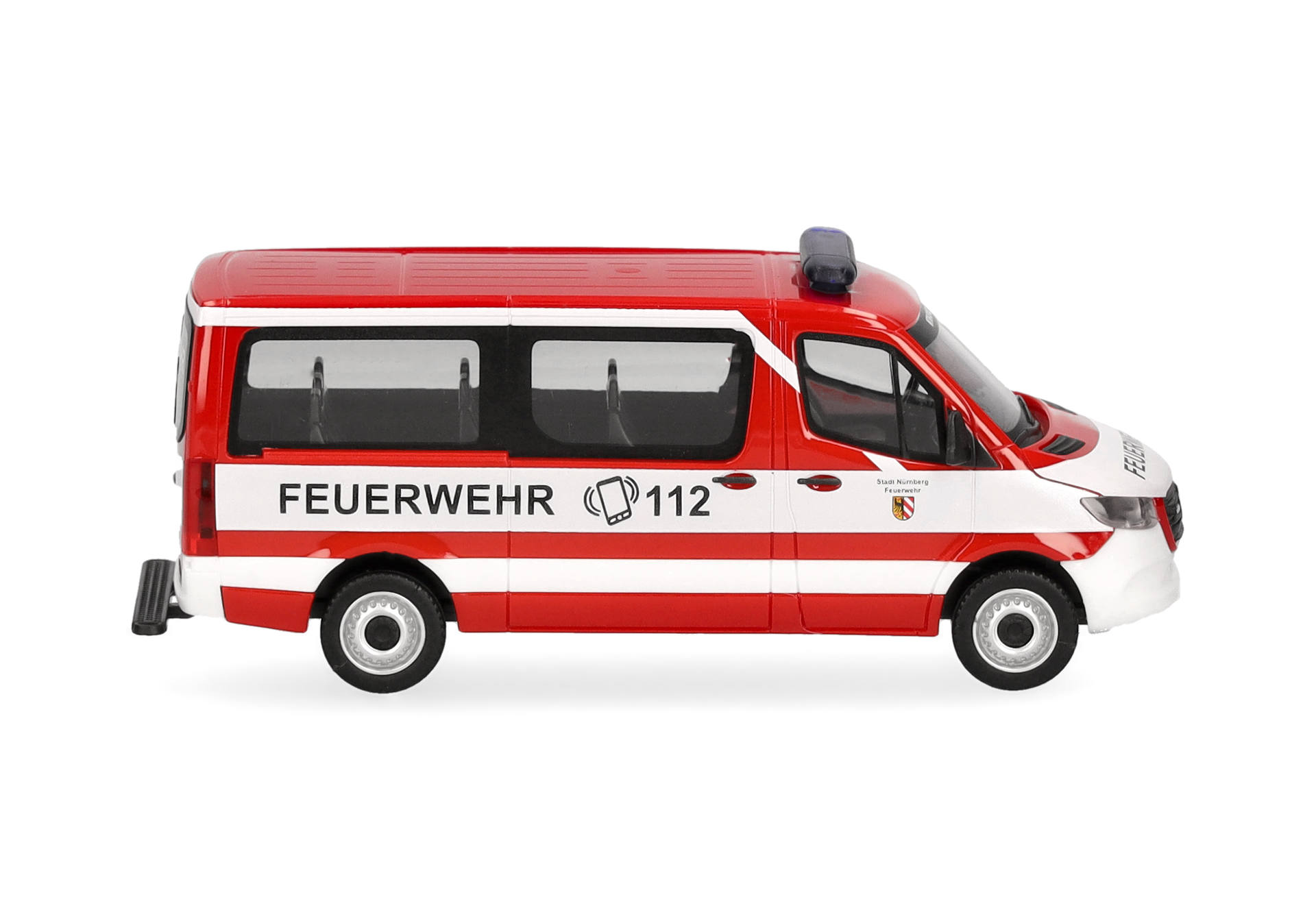 ambulanter, Notruffahrzeug, VAN, rotweiß, Model