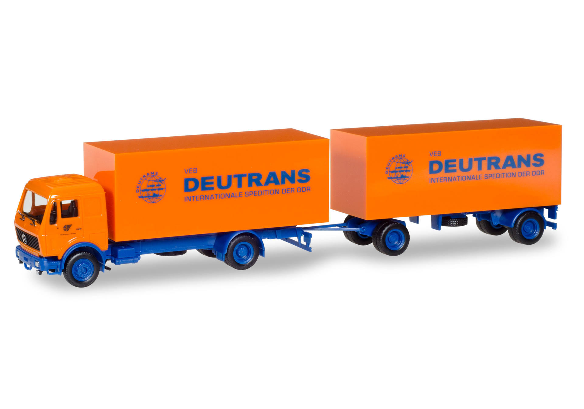 Mercedes-Benz box trailer "Deutrans"