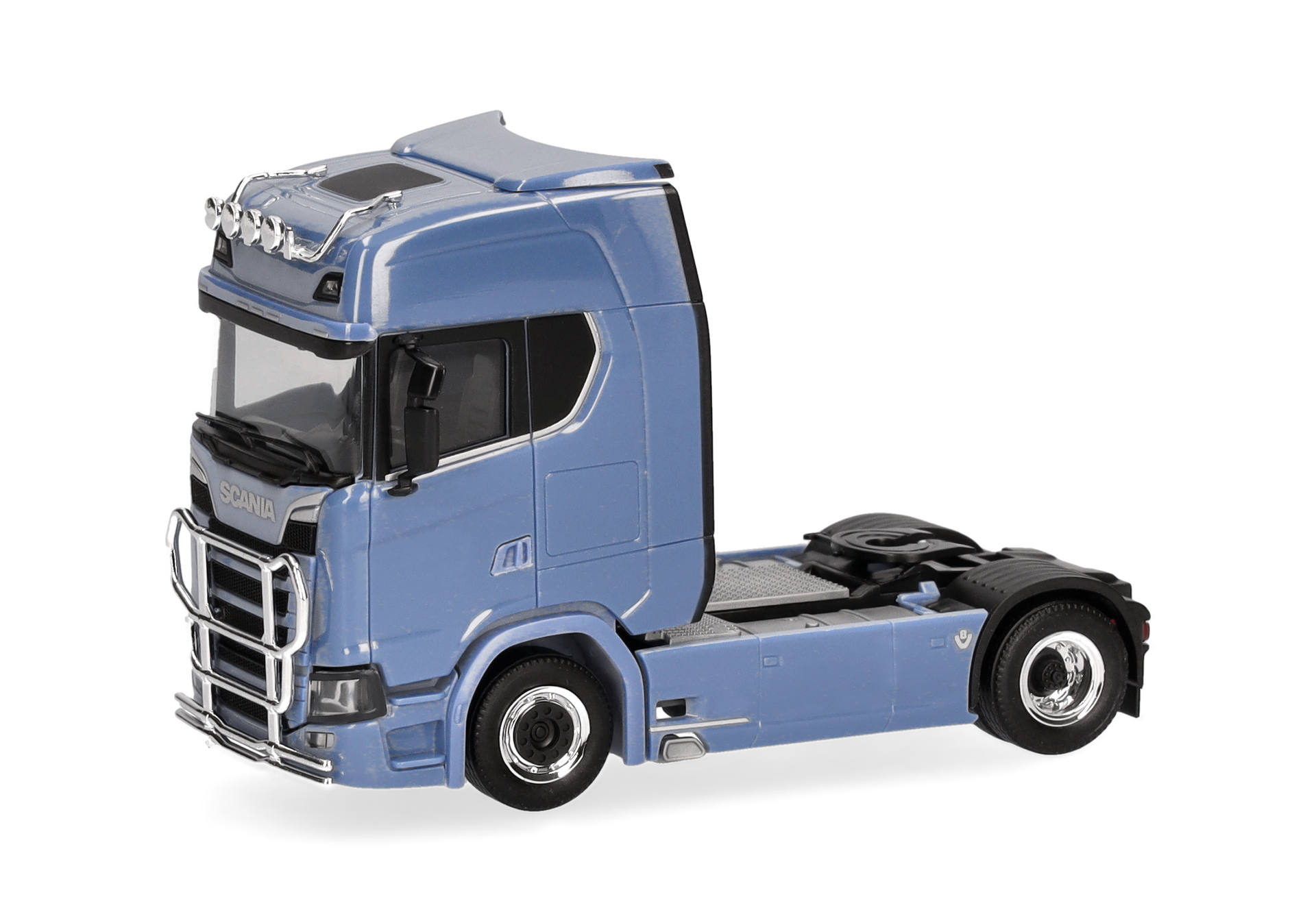 Scania CS 20 HD rigid tractor 2axles, distant blue