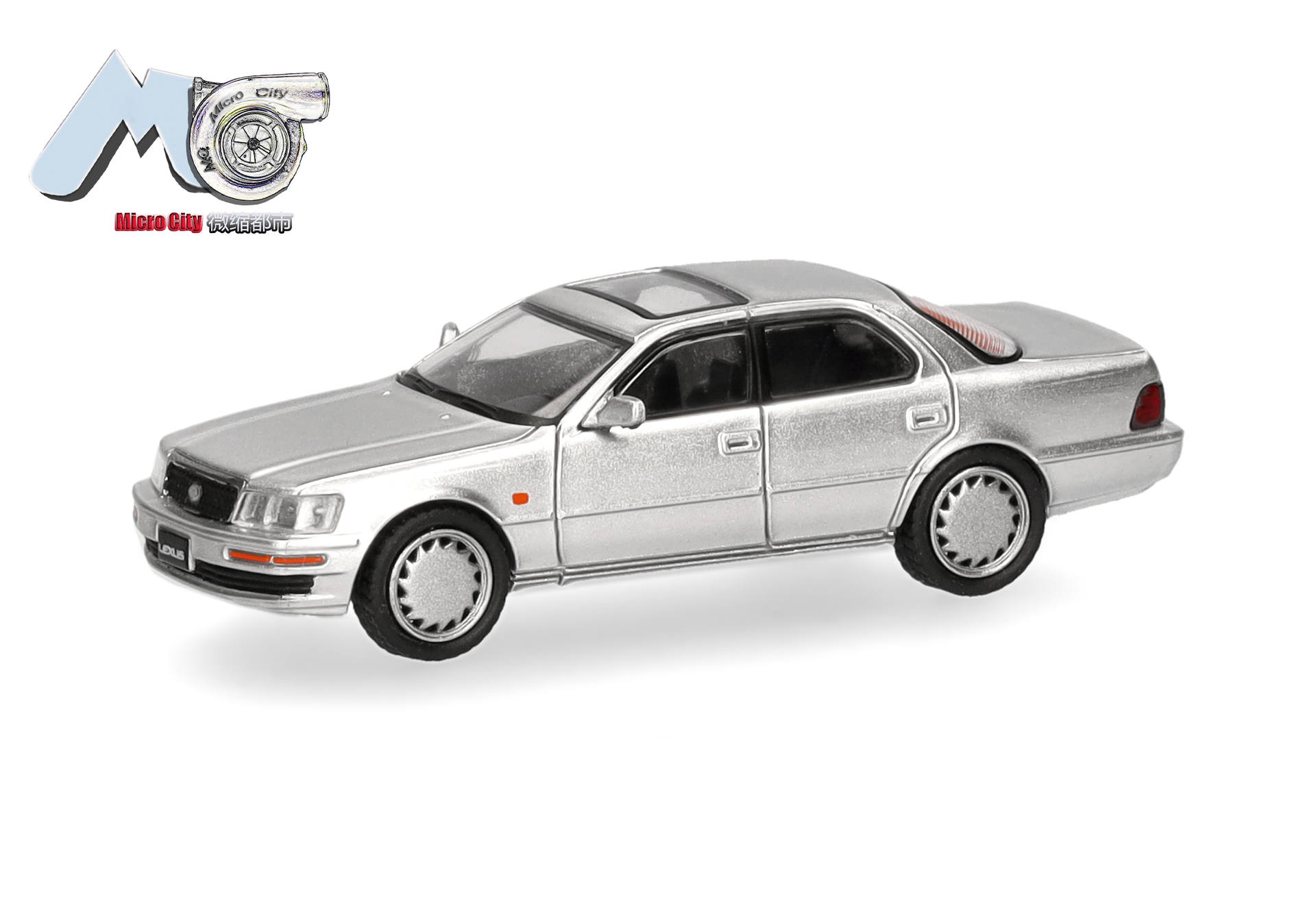 toy car, diecast, silver, sedan, model car