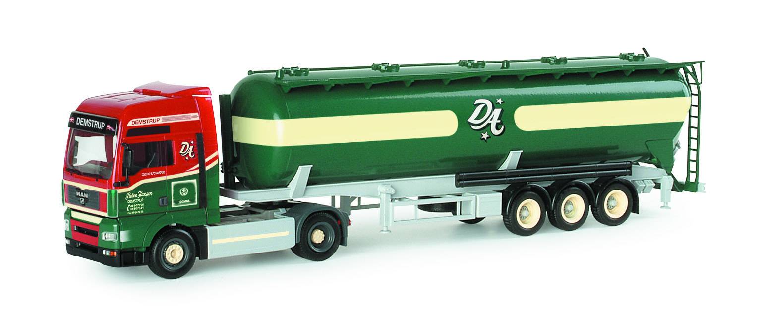 MAN TGA XXL silo semitrailer "Prenem Hansen" (DK)