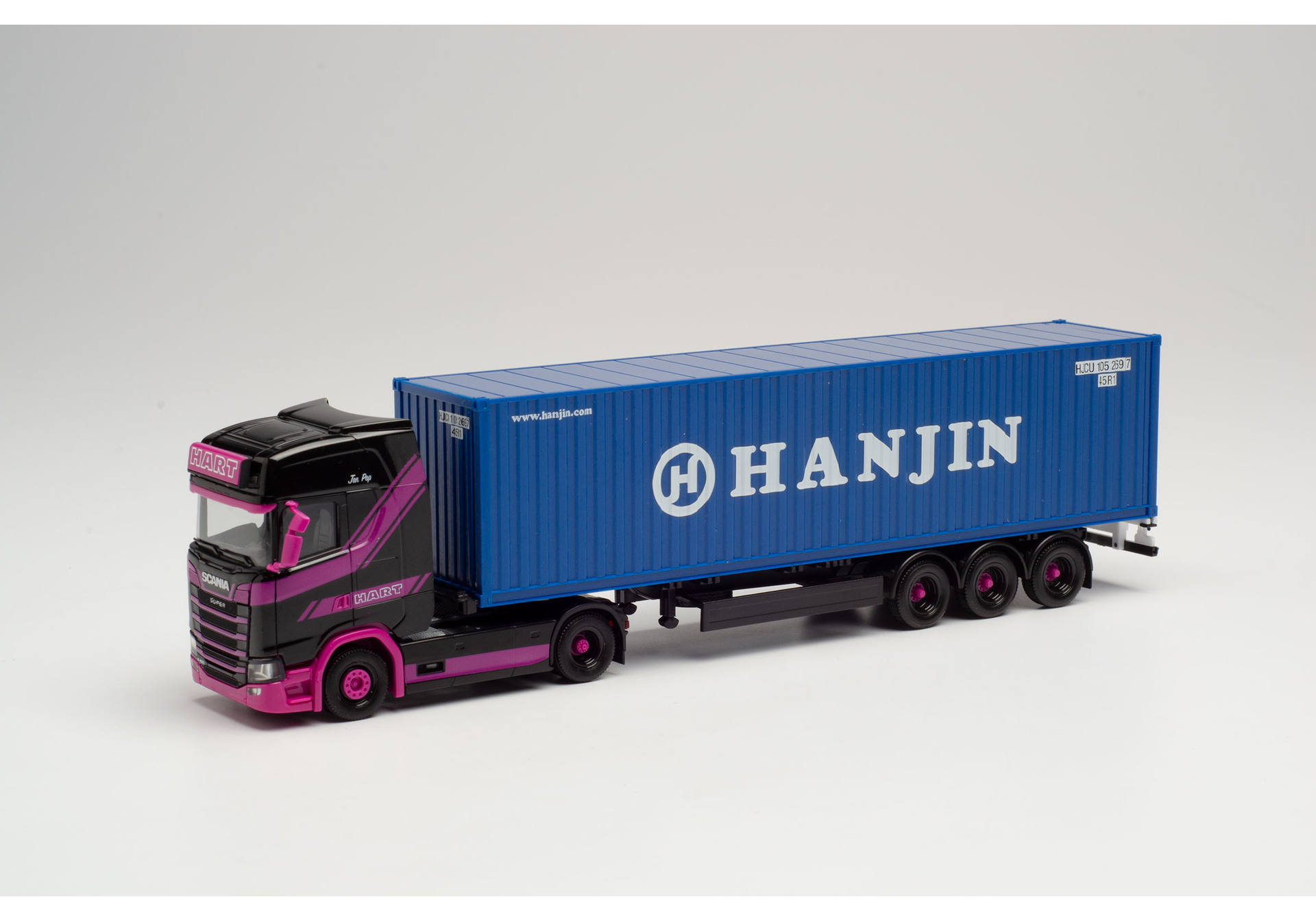 Scania CS 20 HD refrigerated box semitrailer „J.van Zeist“