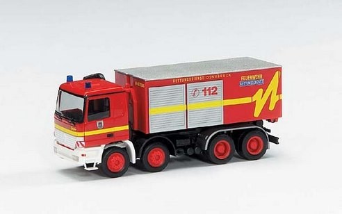 Mercedes-Benz Actros Wechsellader vehicle with exchange containers