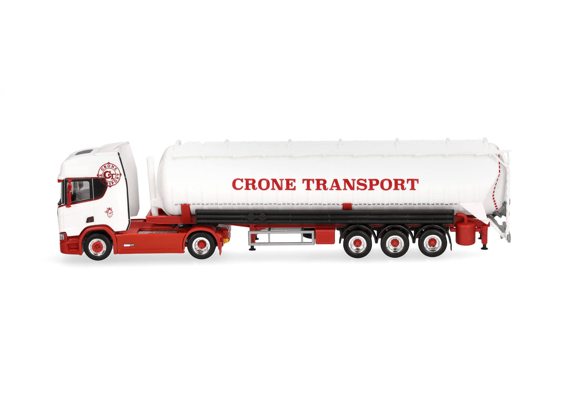 Scania CR 20 HD Saugsilo-Sattelzug "Crone Handel und Transport"