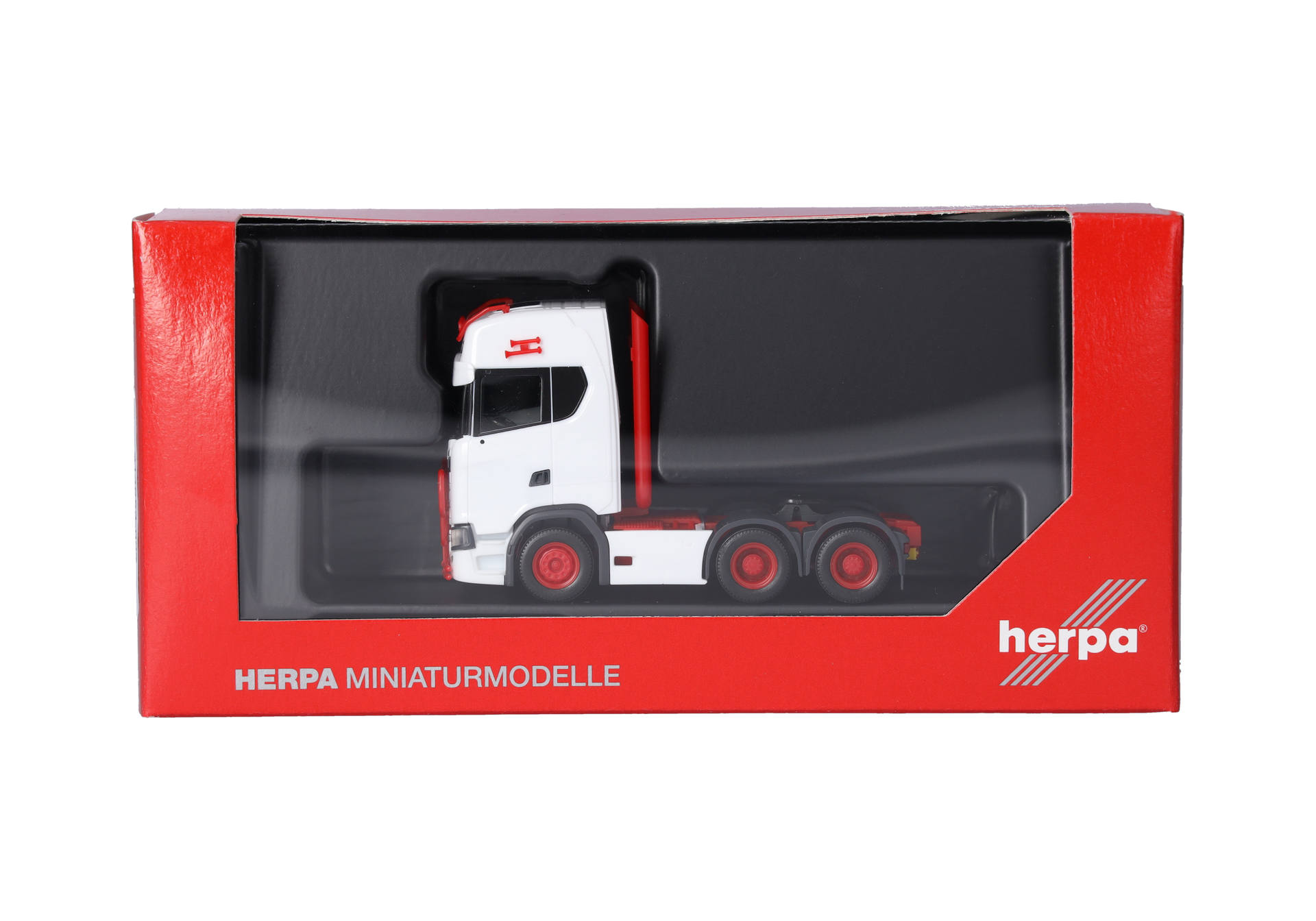 truck trailer, semi truck, model vehicle, white red, diecast, truck, semi-trailer, tractor unit, red wheels, diecast model