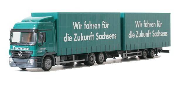 Mercedes-Benz Actros LH Volumentandem-Hängerzug "Sachsentrans"