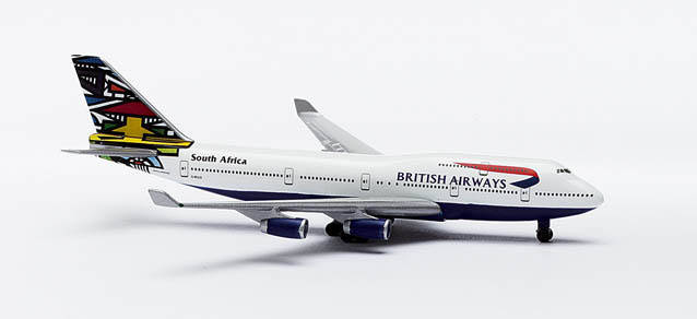 British Airways Boeing 747-400 South Africa
