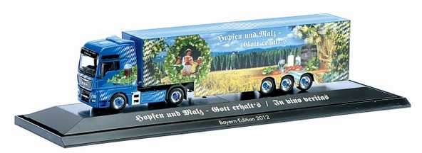 Man TGX XXL 2012 Euro 6 suitcase double saduas 2A/3A special box