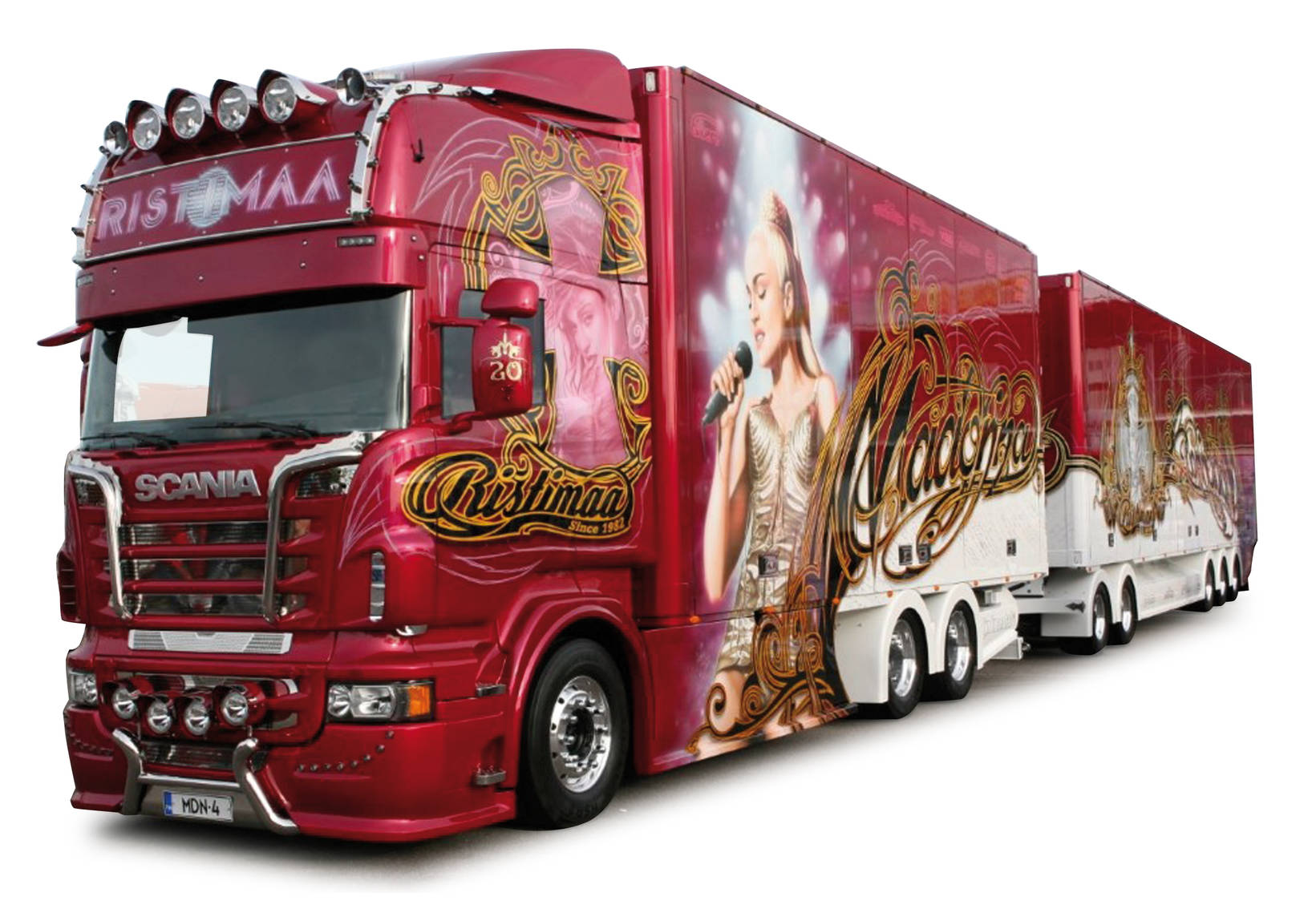 Scania R HL Eurocombi "Ristimaa Madonna"