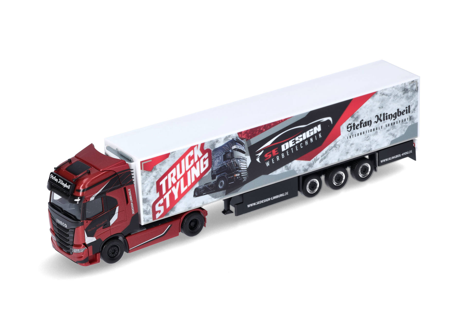 Iveco S-Way refrigerated semitrailer "Stefan Klingbeil" (Hessen/Gladenbach)