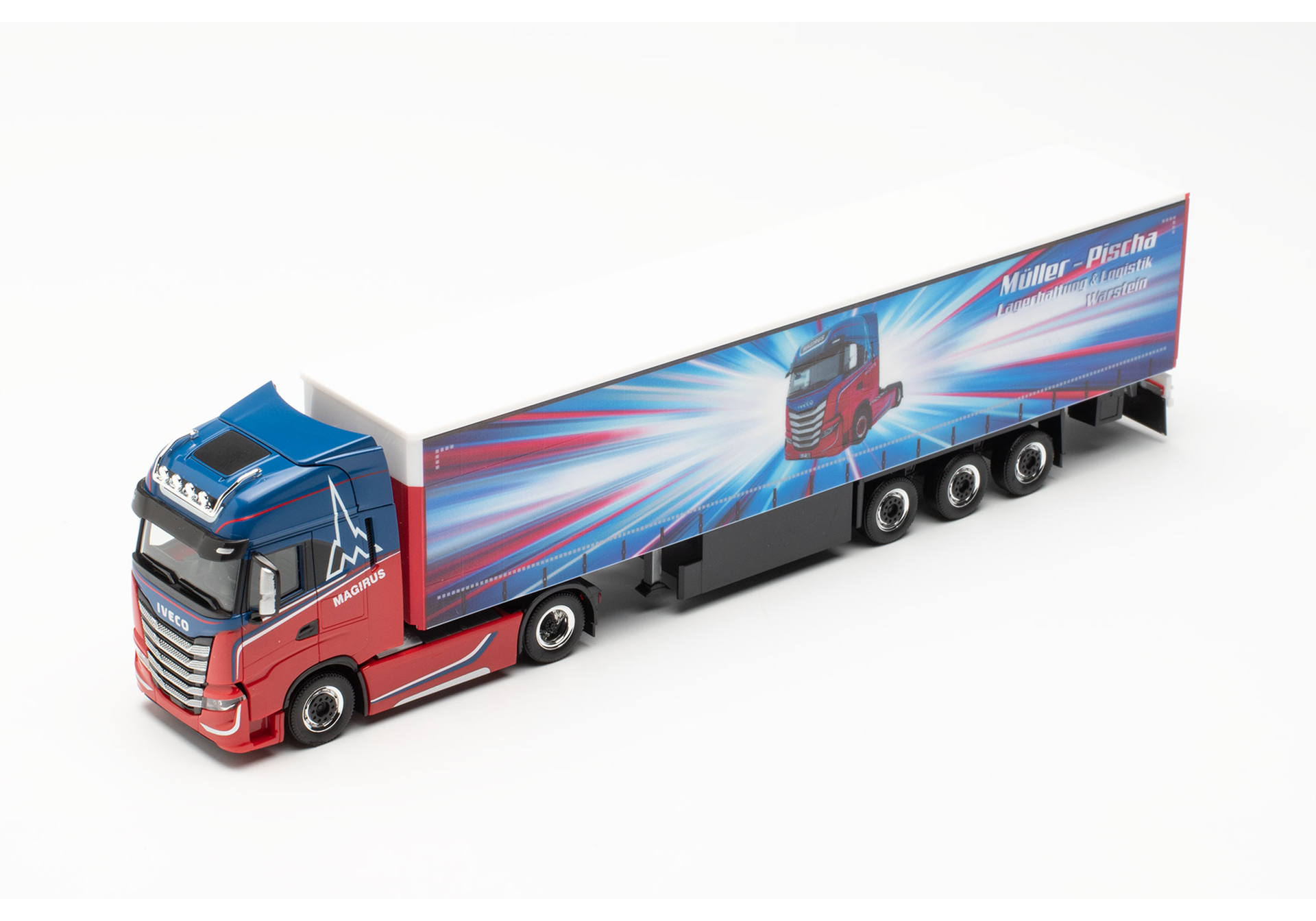 Herpa Iveco S Way Gardinenplanen Sattelzug Magirus Edition M Ller