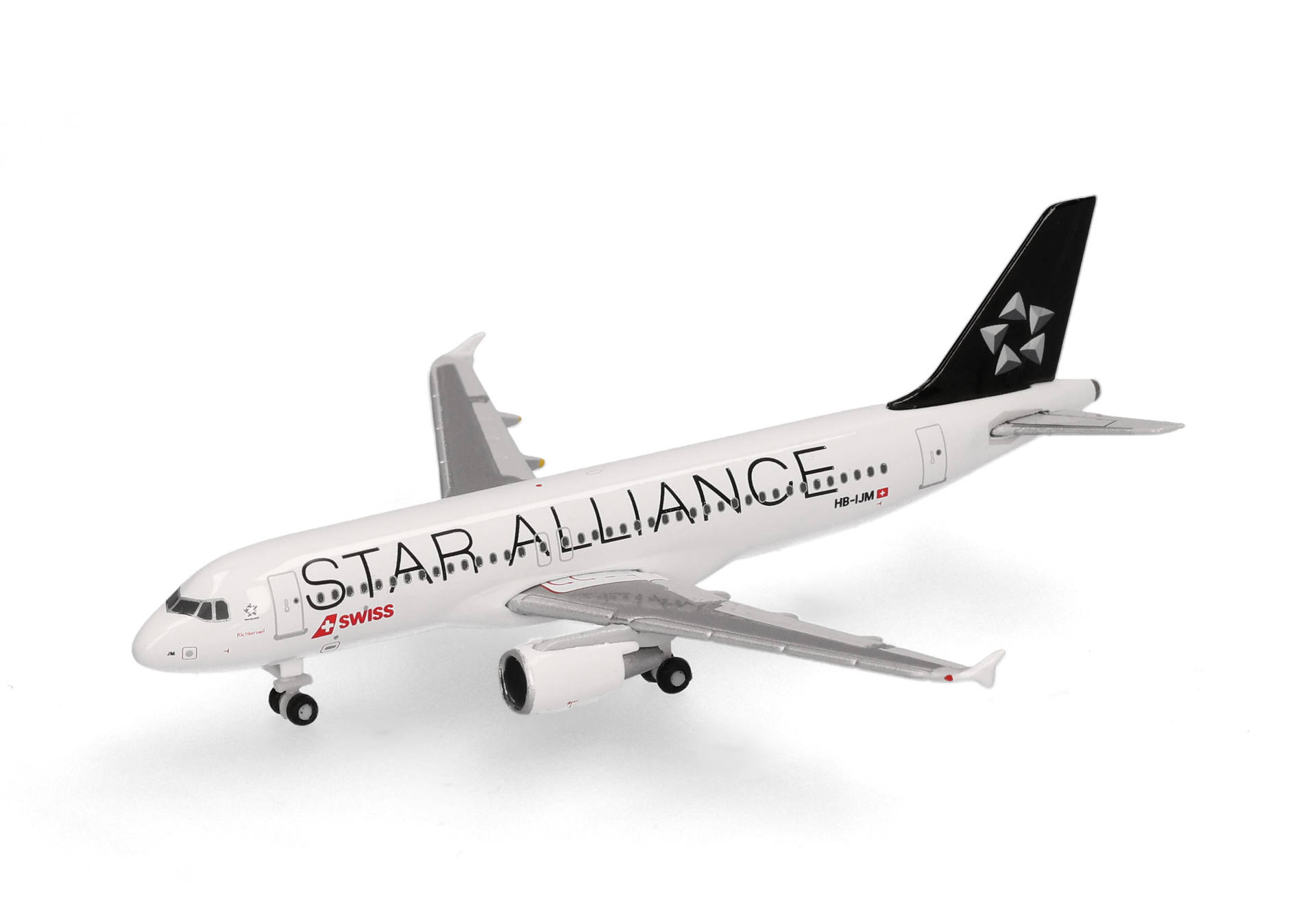 airplane, model, commercial, jet, Star Alliance