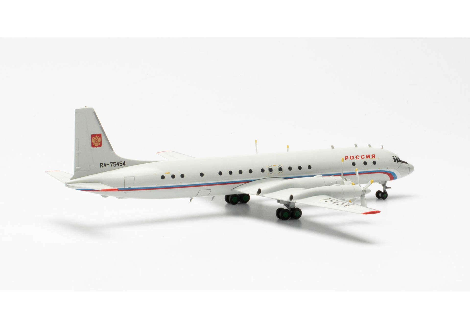 Rossiya Russian State Transport Company Ilyushin IL-18 – RA-75454