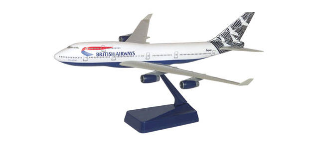British Airways Boeing 747-400 "Japan". This item comes / came in Wooster branded packaging.