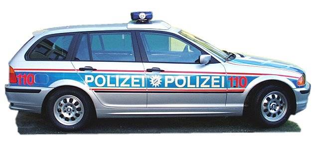 BMW 3er touring Polizei Erprobungsfahrzeug "Designstudie"