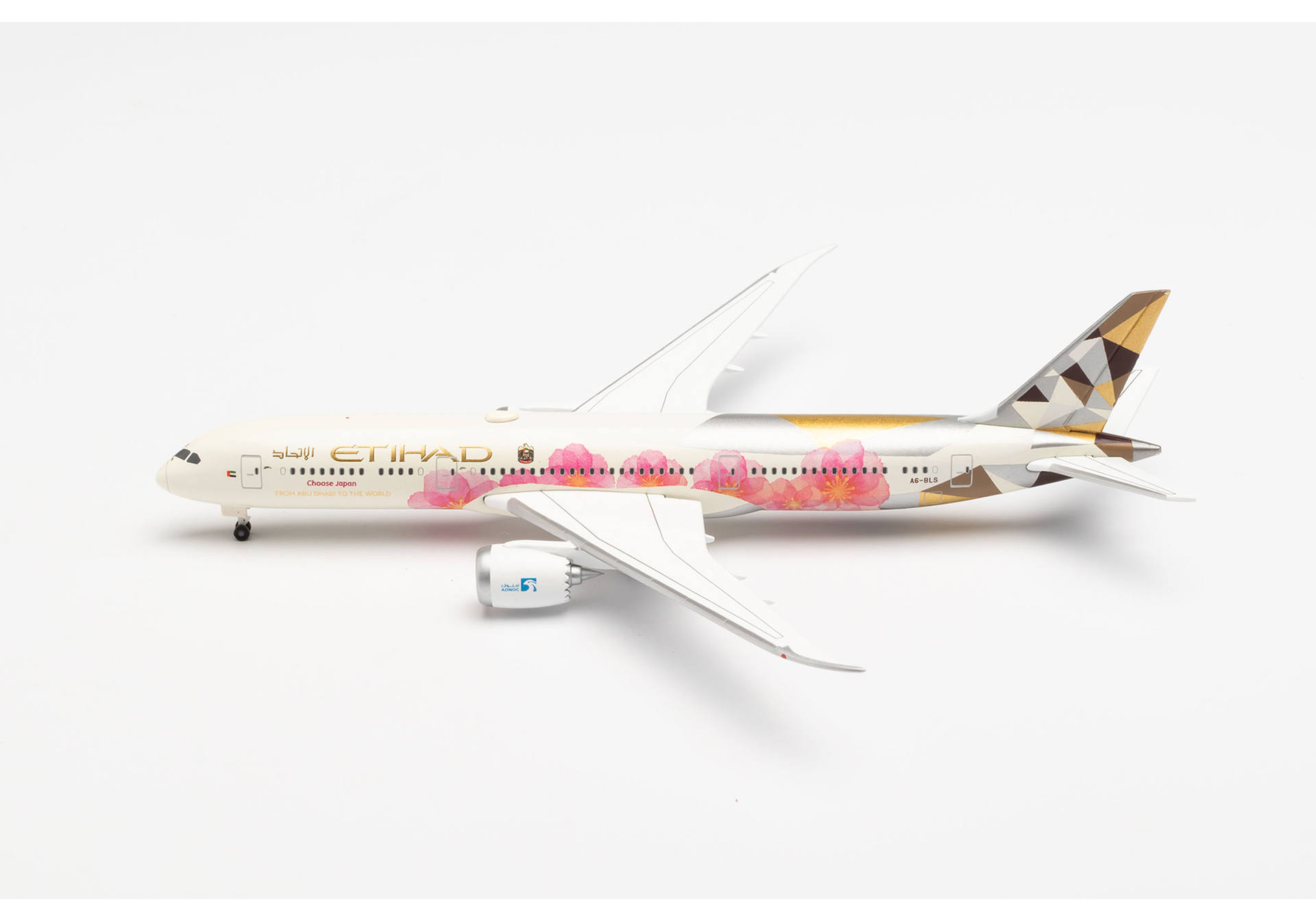 Etihad Airways Boeing 787-9 Dreamliner – A6-BLS „Choose Japan“