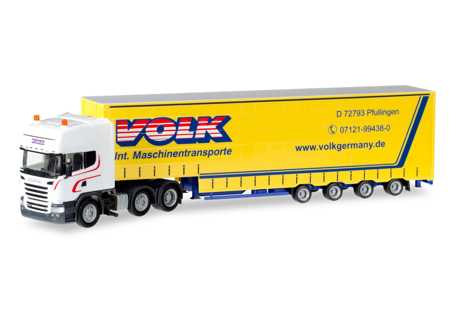 Scania TL volume semitrailer "Volk"