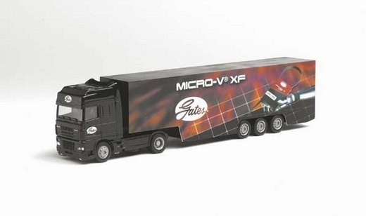 DAF XF suitcase saddle train