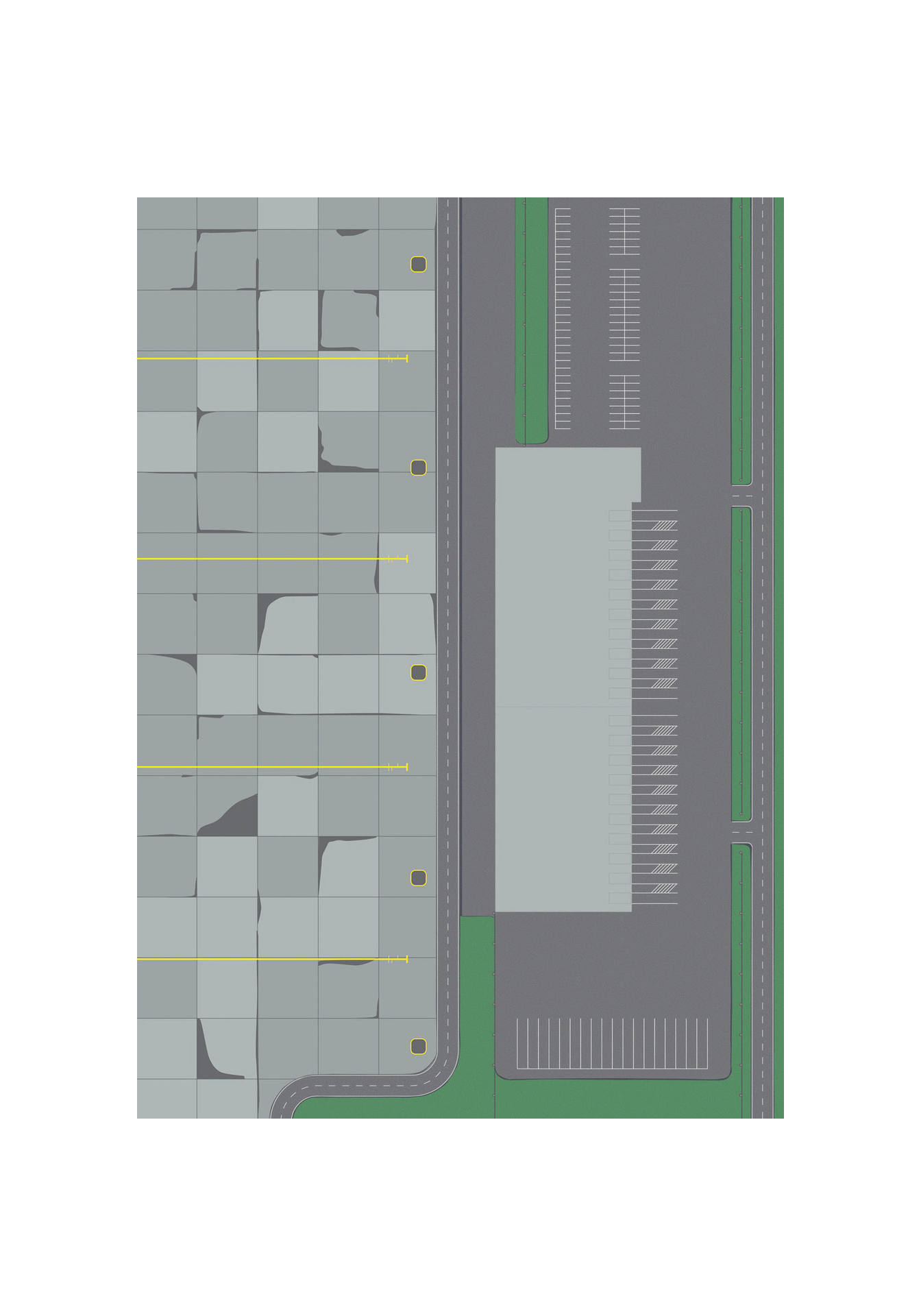 Ground foil for Cargo Center
