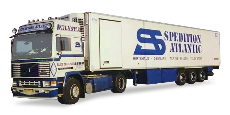Volvo F 12 refrigerated semitrailer "Rasch Transport"