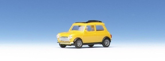 Rover Mini Cooper folding roof open