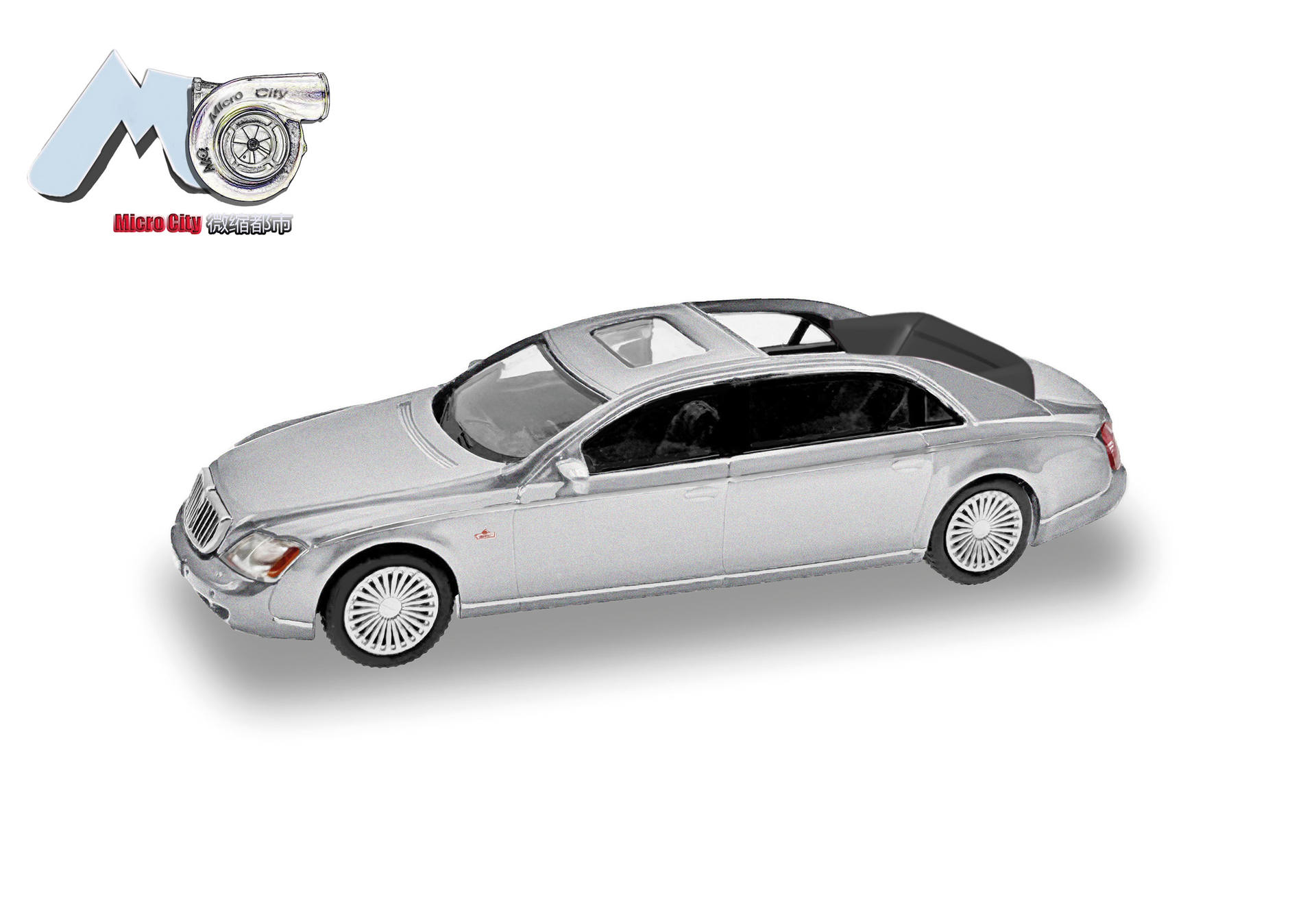 MicroCity: Maybach 62S, silber (2002-2013)