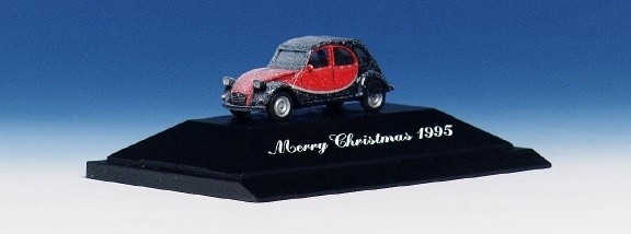 Citroen 2cv de little snow duck