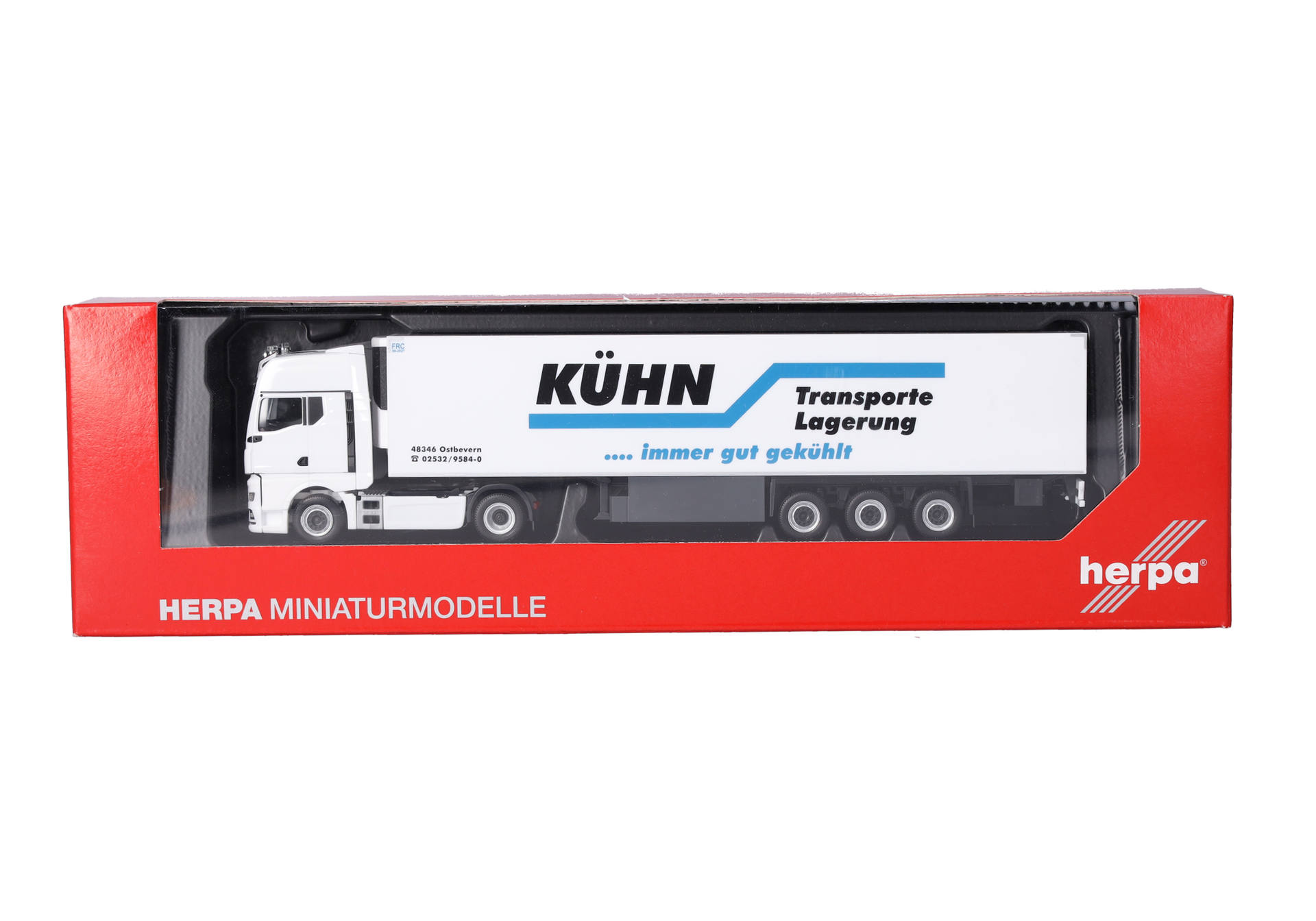 MAN TGX GX Kühlkoffer-Sattelzug "Kühn Kühltransporte" (Nordrhein-Westfalen/Ostbevern)