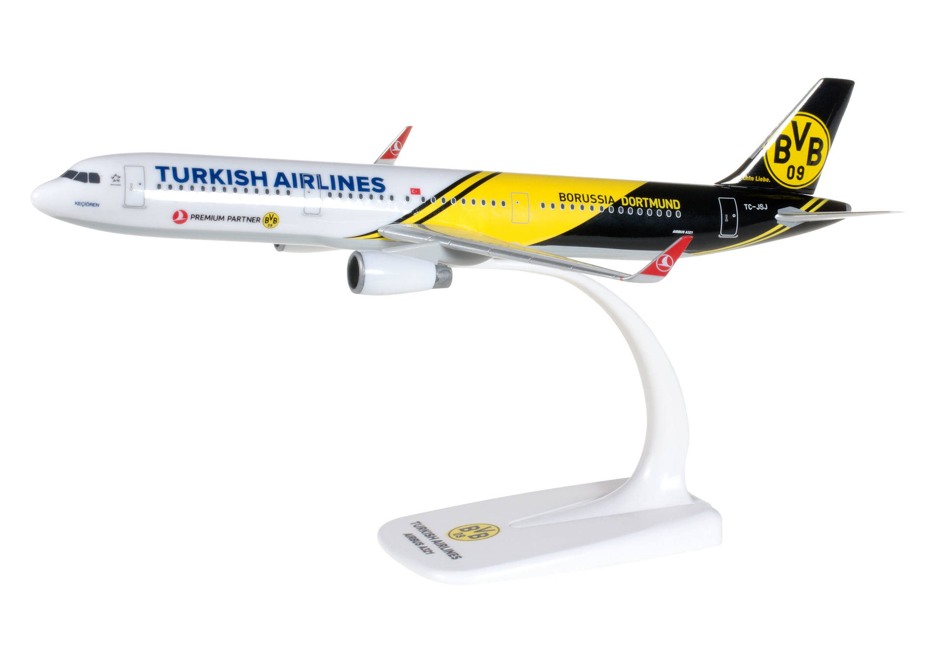Turkish Airlines Airbus A321 "BVB 09 Borussia Dortmund"