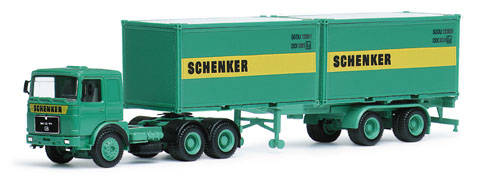 Man F8 container saddle 2x20ft. 3a/2a