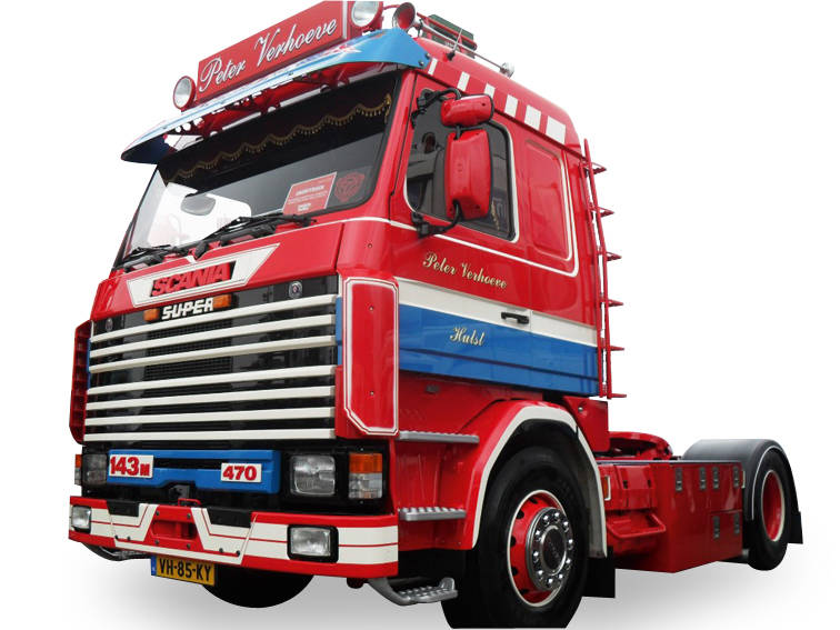 Scania 143 Zugmaschine "Peter Verhoeve"