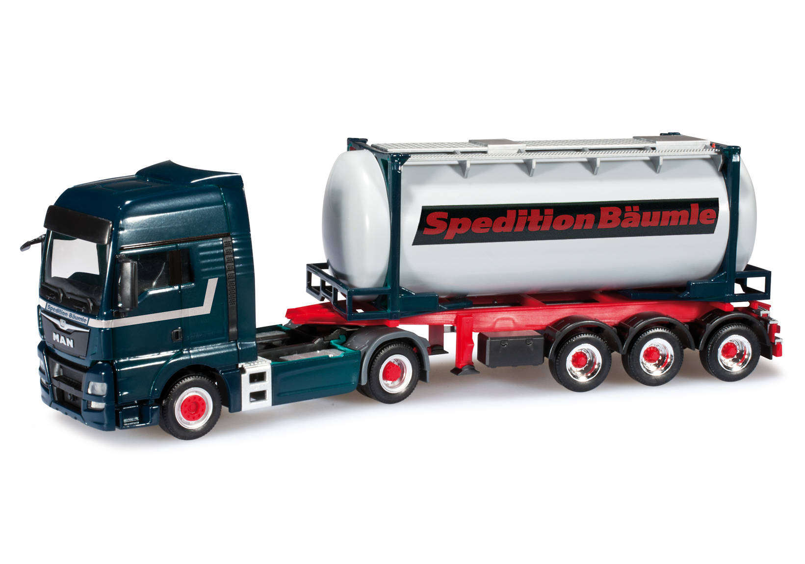MAN TGX XXL Euro 6 Swapcontainer-Sattelzug "Spedition Bäumle"