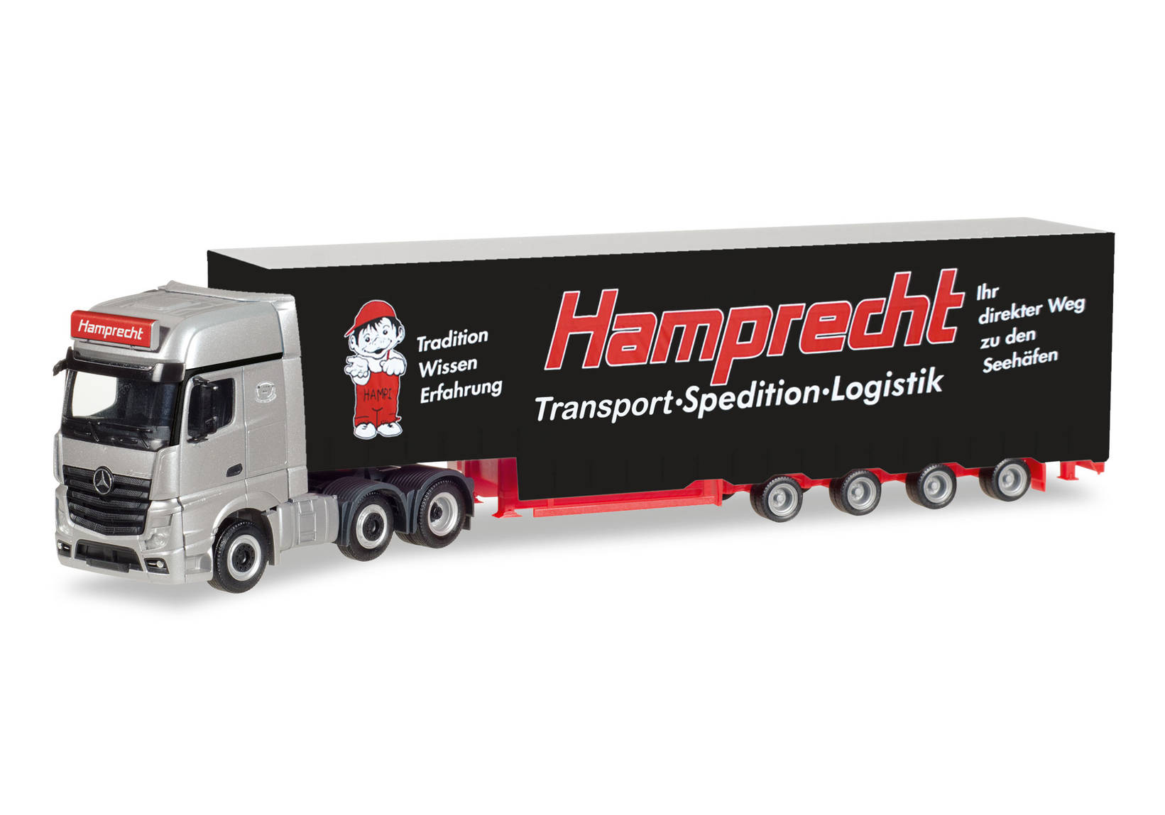Mercedes-Benz Actros Gigaspace 6x2 Meusburger semitrailer "Hamprecht"