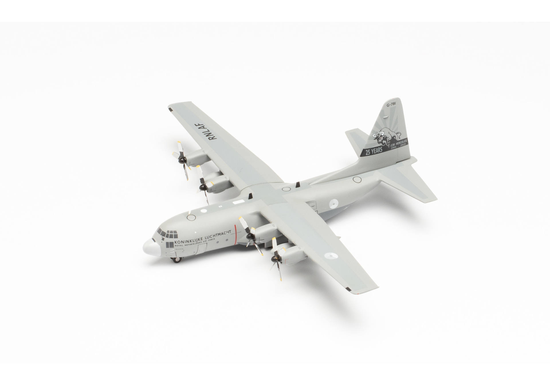 Royal Netherlands Air Force Lockheed C-130H Hercules - 336 Squadron “25 Years C-130 Hercules” – G-781