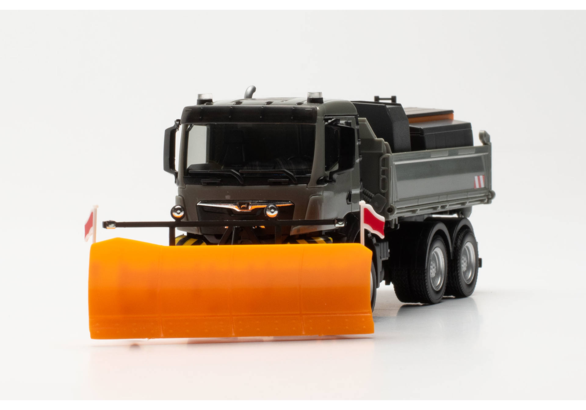 MAN TGS NN Winterdienstfahrzeug, grau/gelb