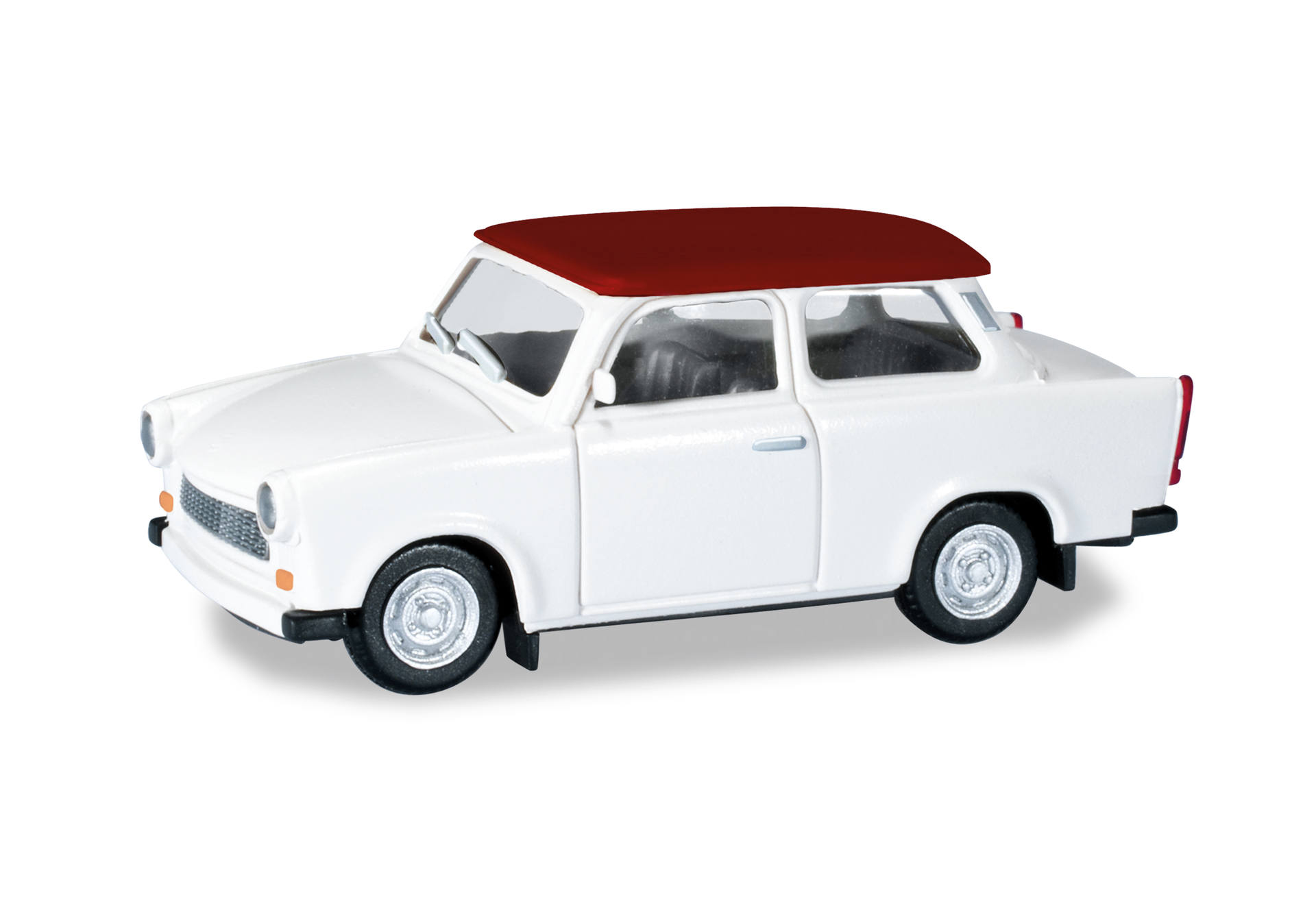 Trabant 601 Limousine, weiß/rot