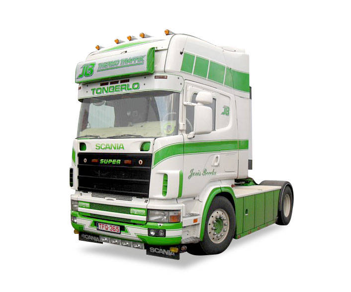 Scania 164 TL 4x2 rigid tractor "Peter Wouters"
