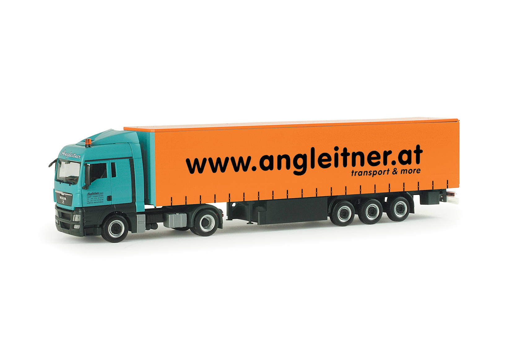 MAN TGX XLX curtain canvas semitrailer "Angleitner" (A)