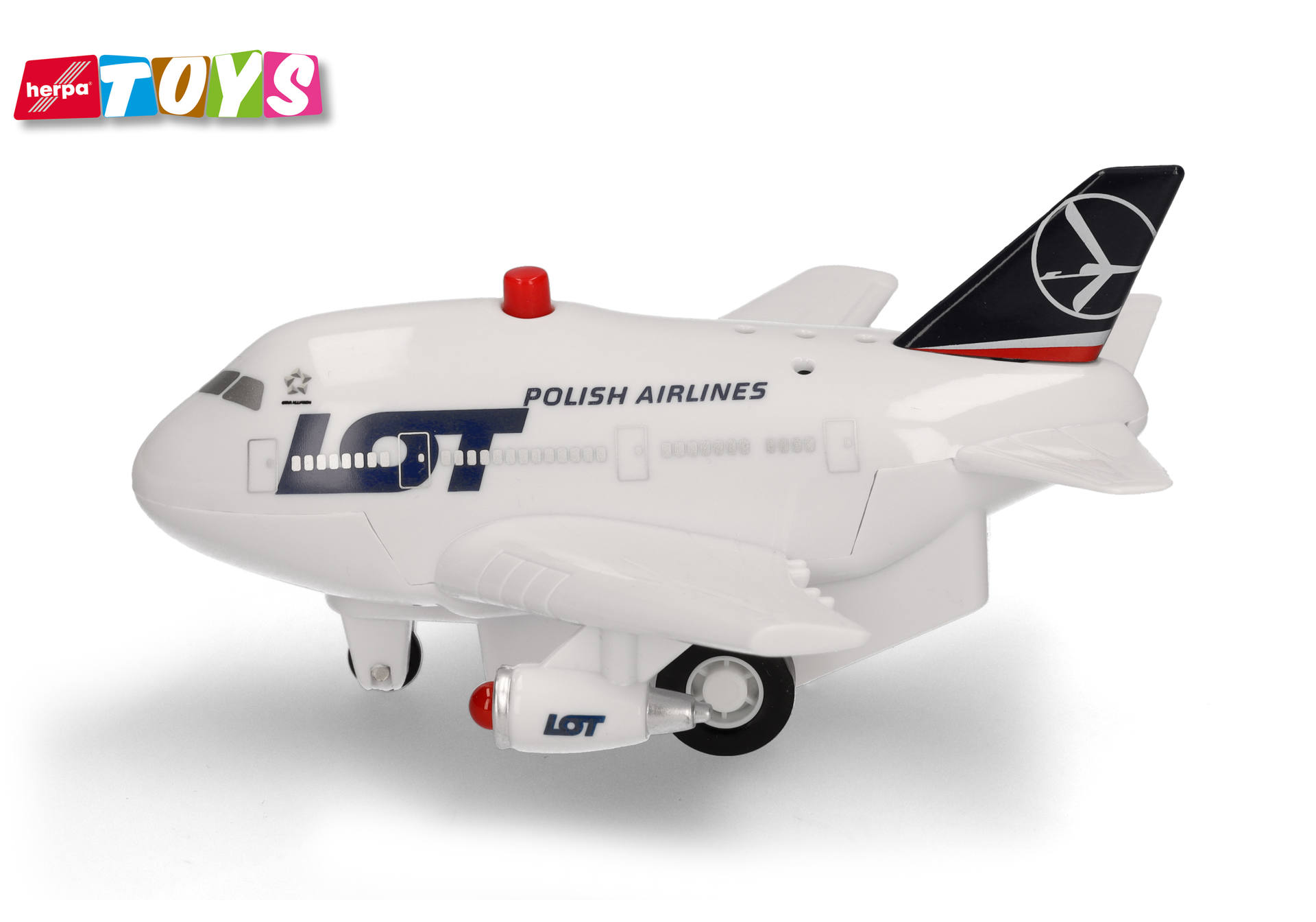 Herpa Toys: Pullback Plane LOT