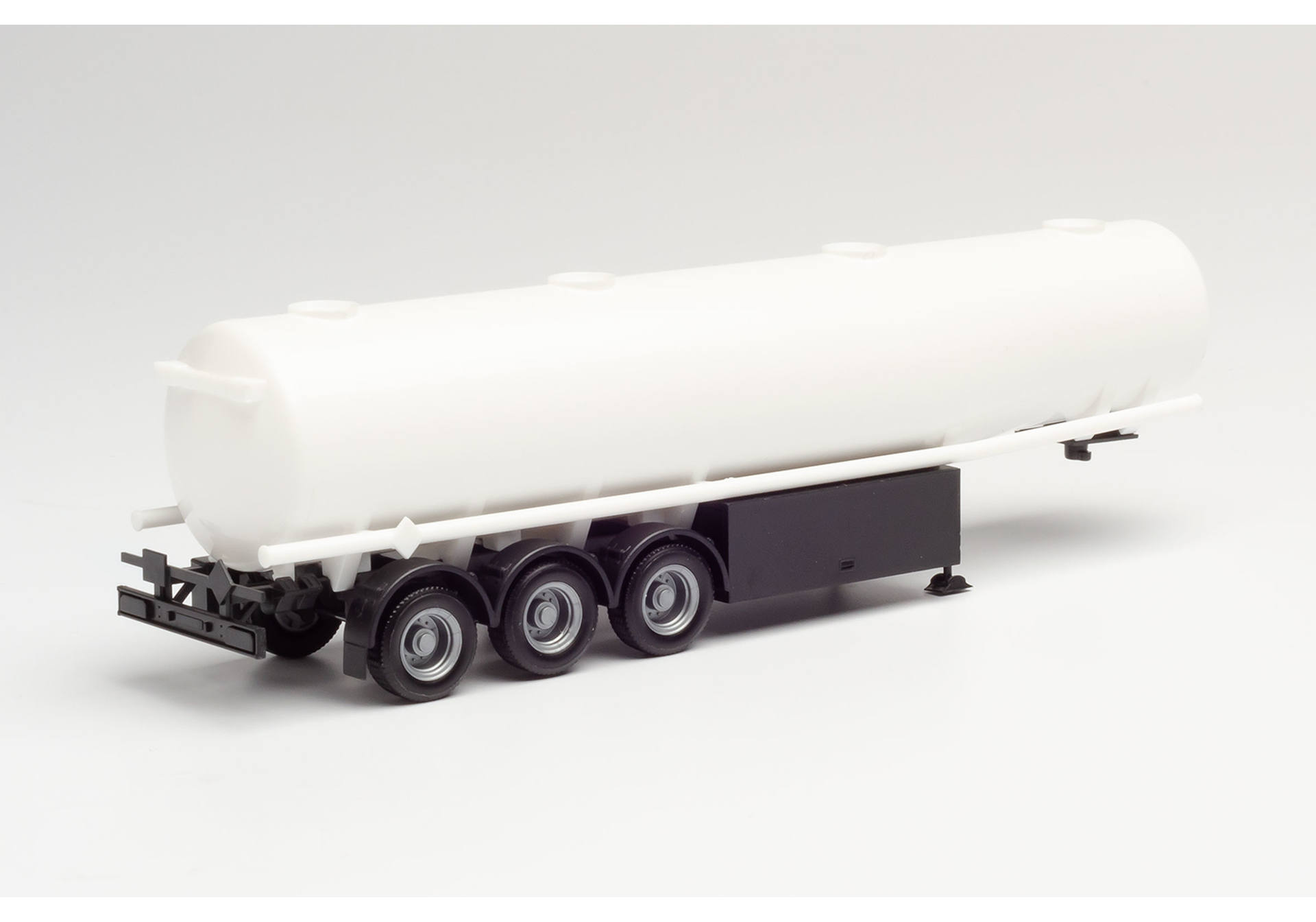 tank trailer undecorated, white