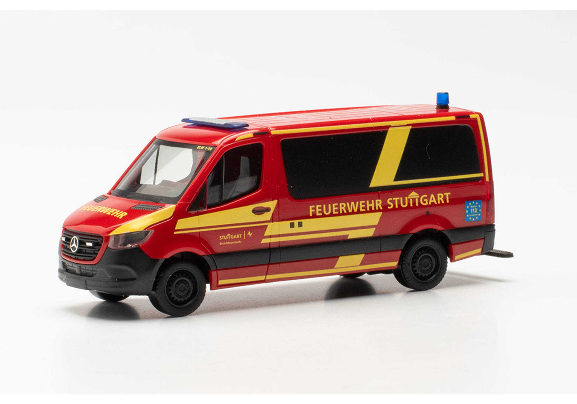 Mercedes-Benz Sprinter '18 bus flat roof, "Fire brigade Stuttgart"