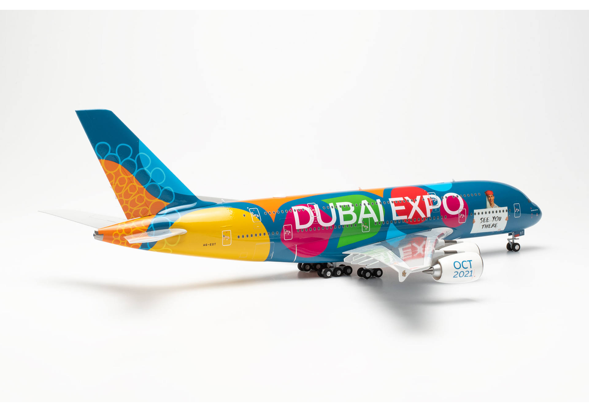 Emirates Airbus A380 “Expo 2020 Dubai - Be Part of the Magic” – A6-EOT