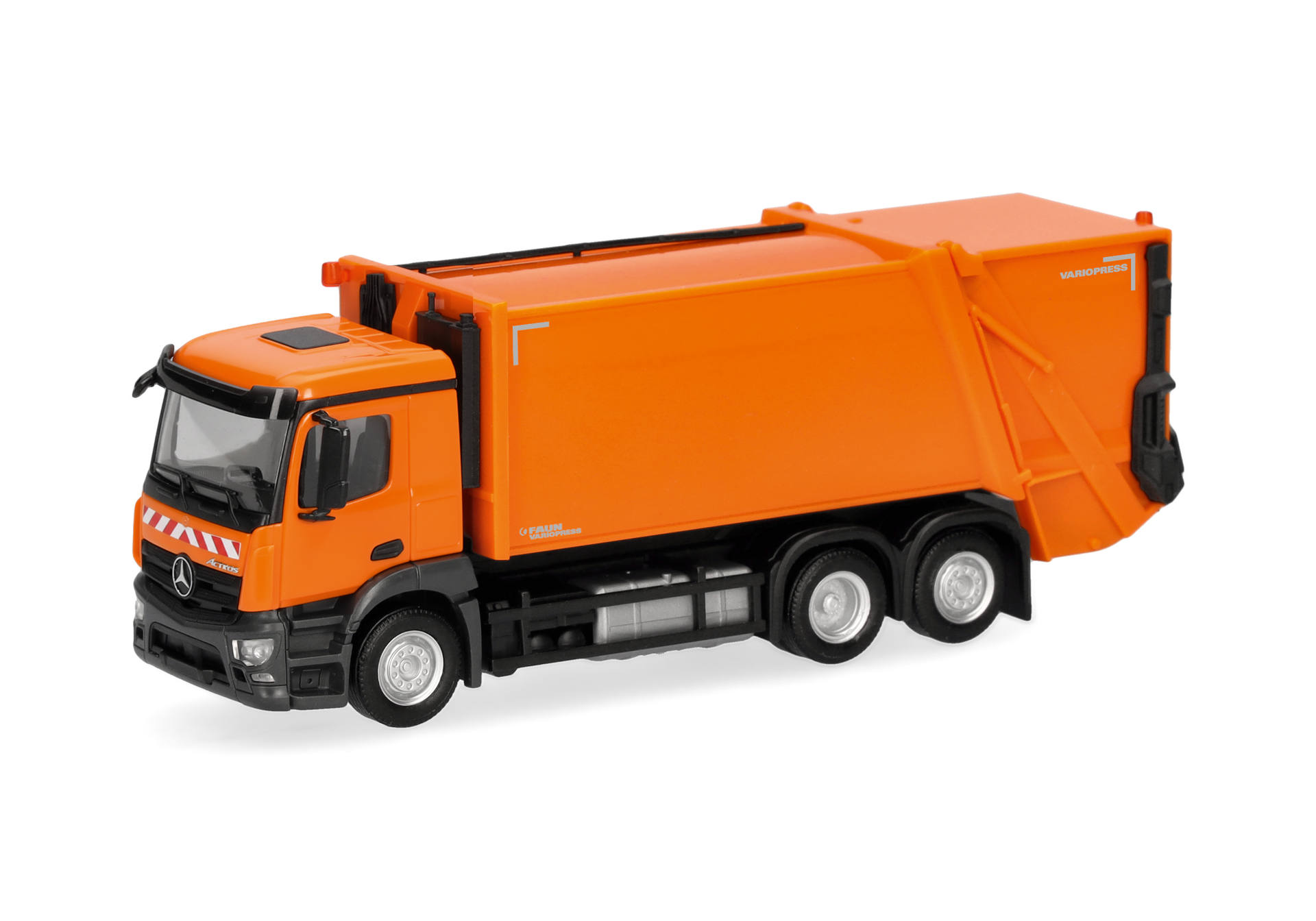 Mercedes-Benz Actros M refuse collection vehicle, municipal orange