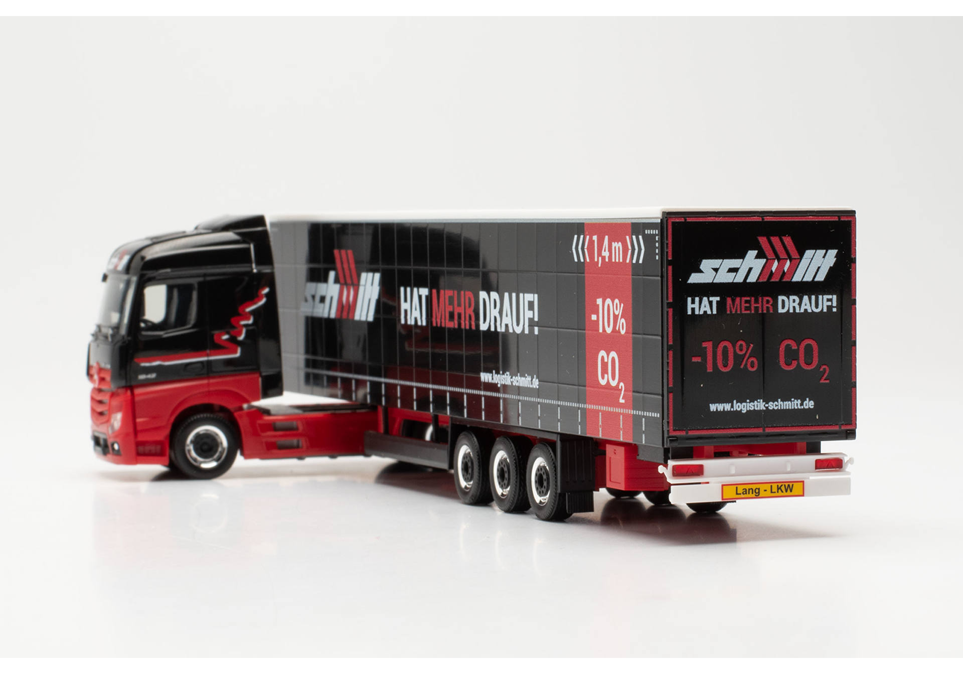 MB Actros ´18 Gardinenplanensattelzug 15m-Auflieger „Walter Schmitt“
