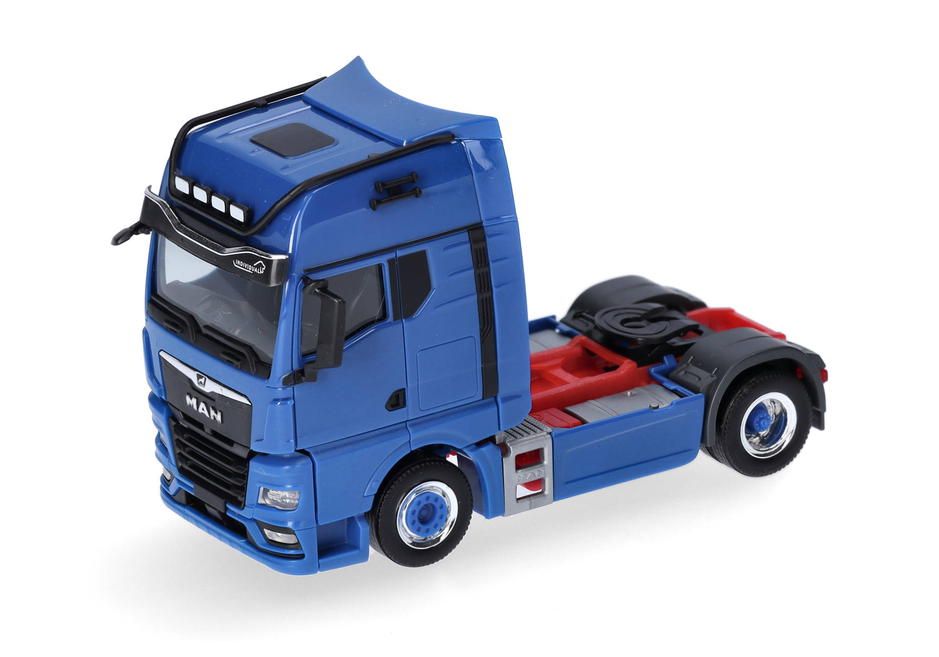 MAN TGX GX Individual rigid tractor single 2axles, blue