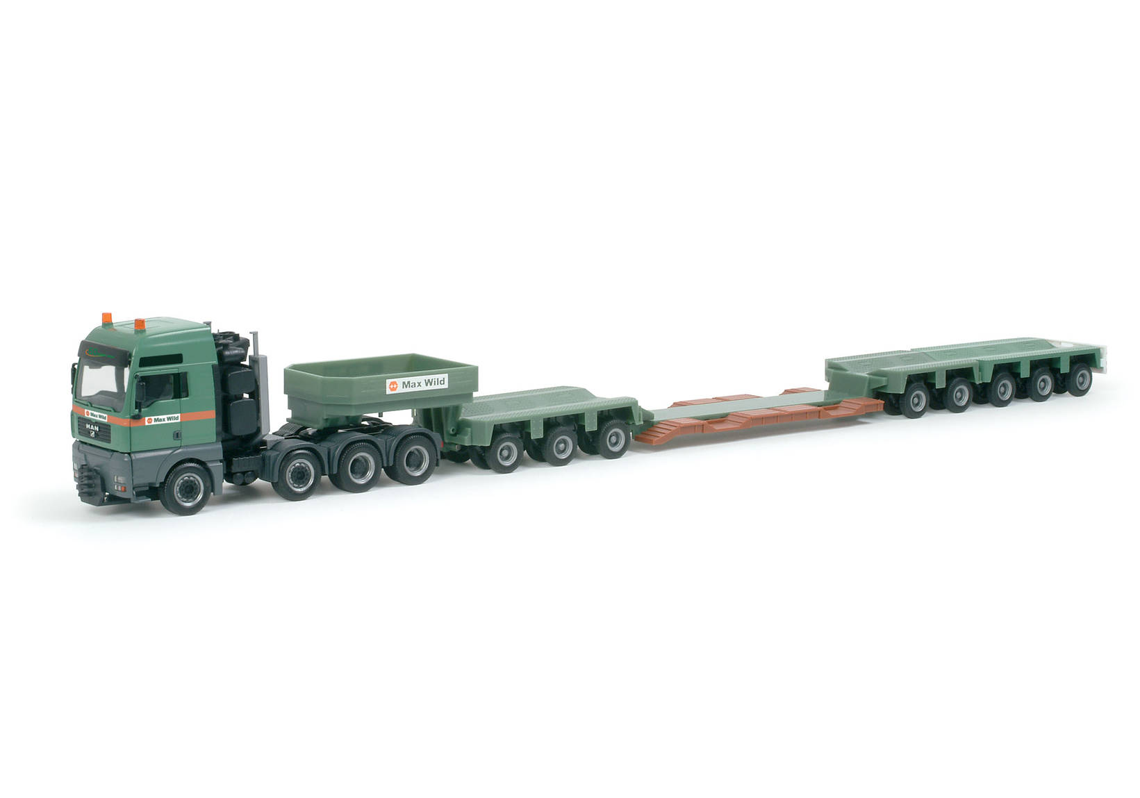 MAN TGA XXL Tieflade-Sattelzug "Max Wild"