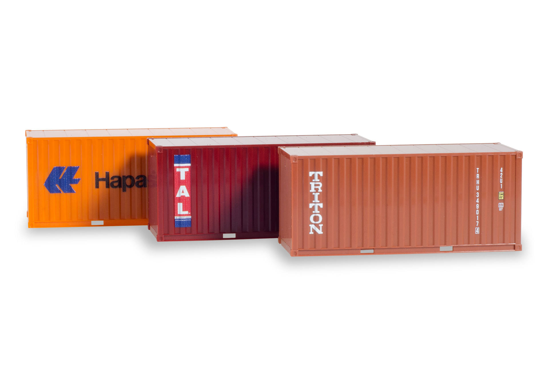 Container-Set 3x20 ft. "Hapag Lloyd / TAL / Triton"