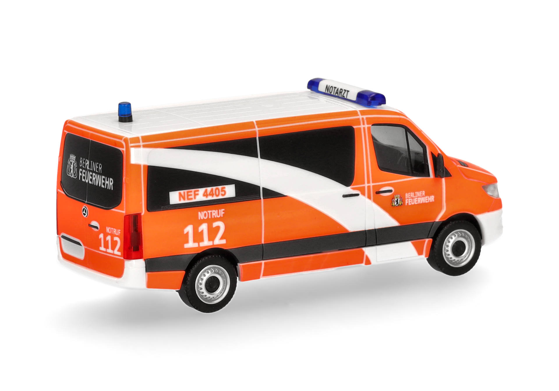 Mercedes-Benz Sprinter '18 bus flat-roof "Berlin Fire Brigade/Emergency Doctor"