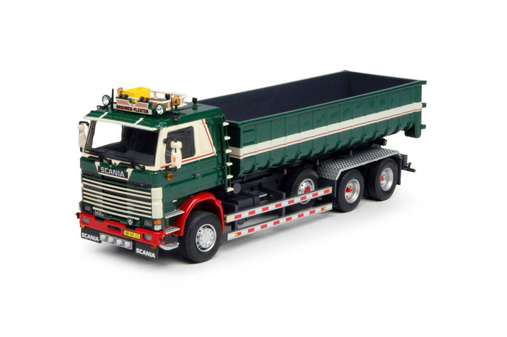 Scania 3er roll off container truck "Anton Brouwer"
