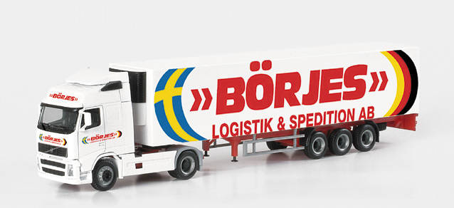 Volvo FH GL Kühlkoffer-Sattelzug "Börjes"